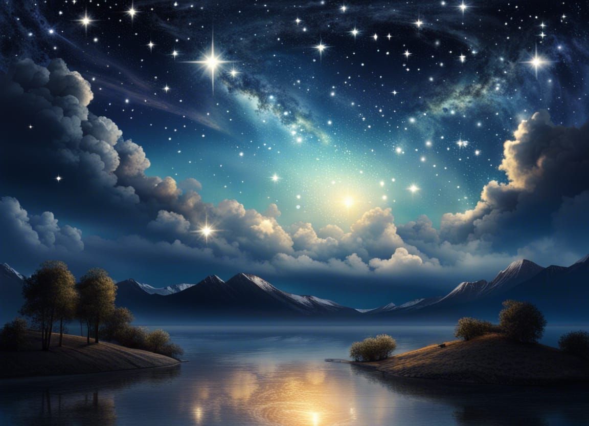 Paint The Sky With Stars AI Generated Artwork NightCafe Creator   PPce1JdaxnucDQ6OySLQ  1  Avs12 