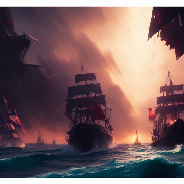 Sailing into Battle undefined