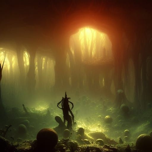 mushroom apocalypse psychedelic