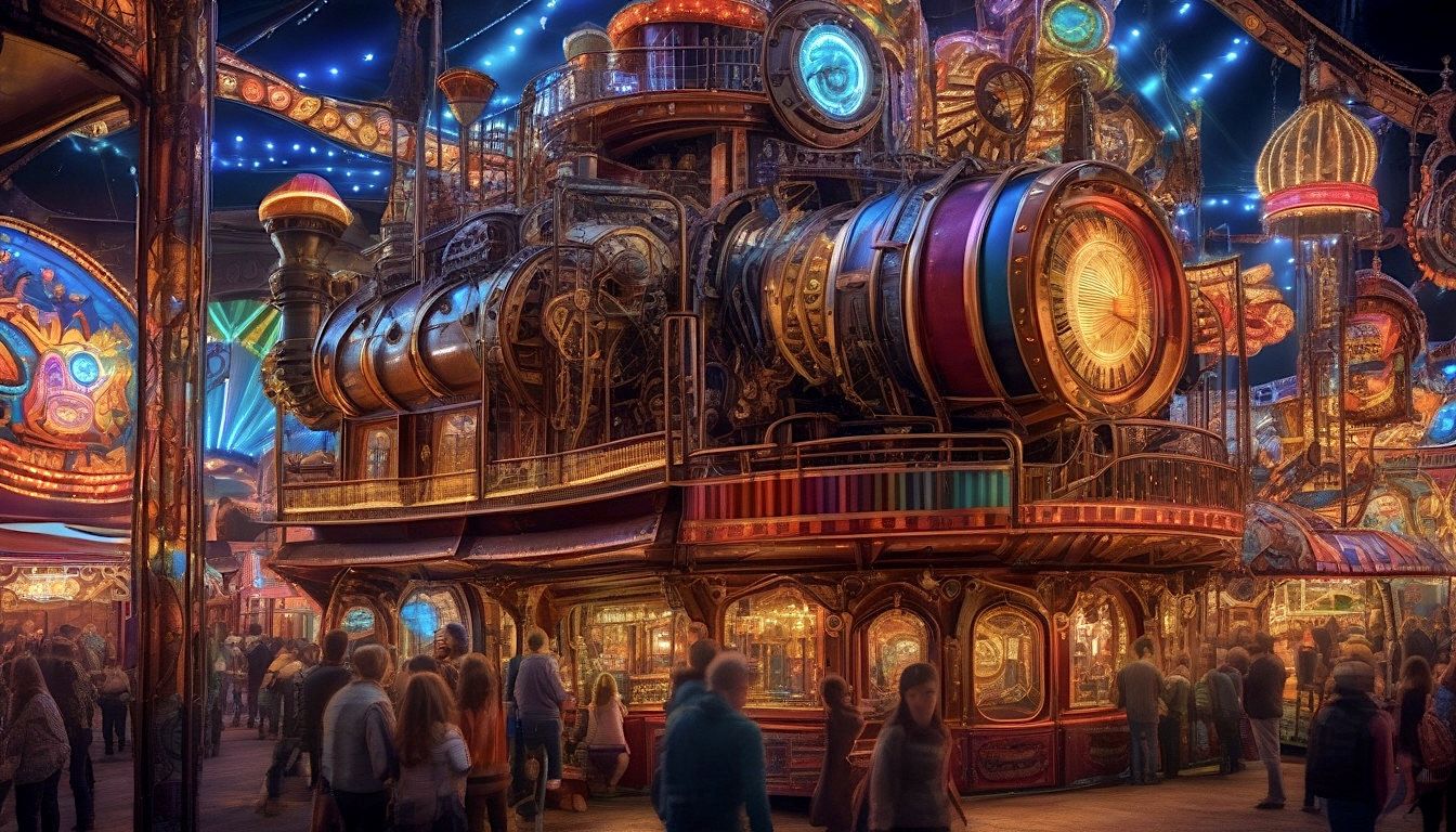 A walk among the amazing wonders of Fun City #37