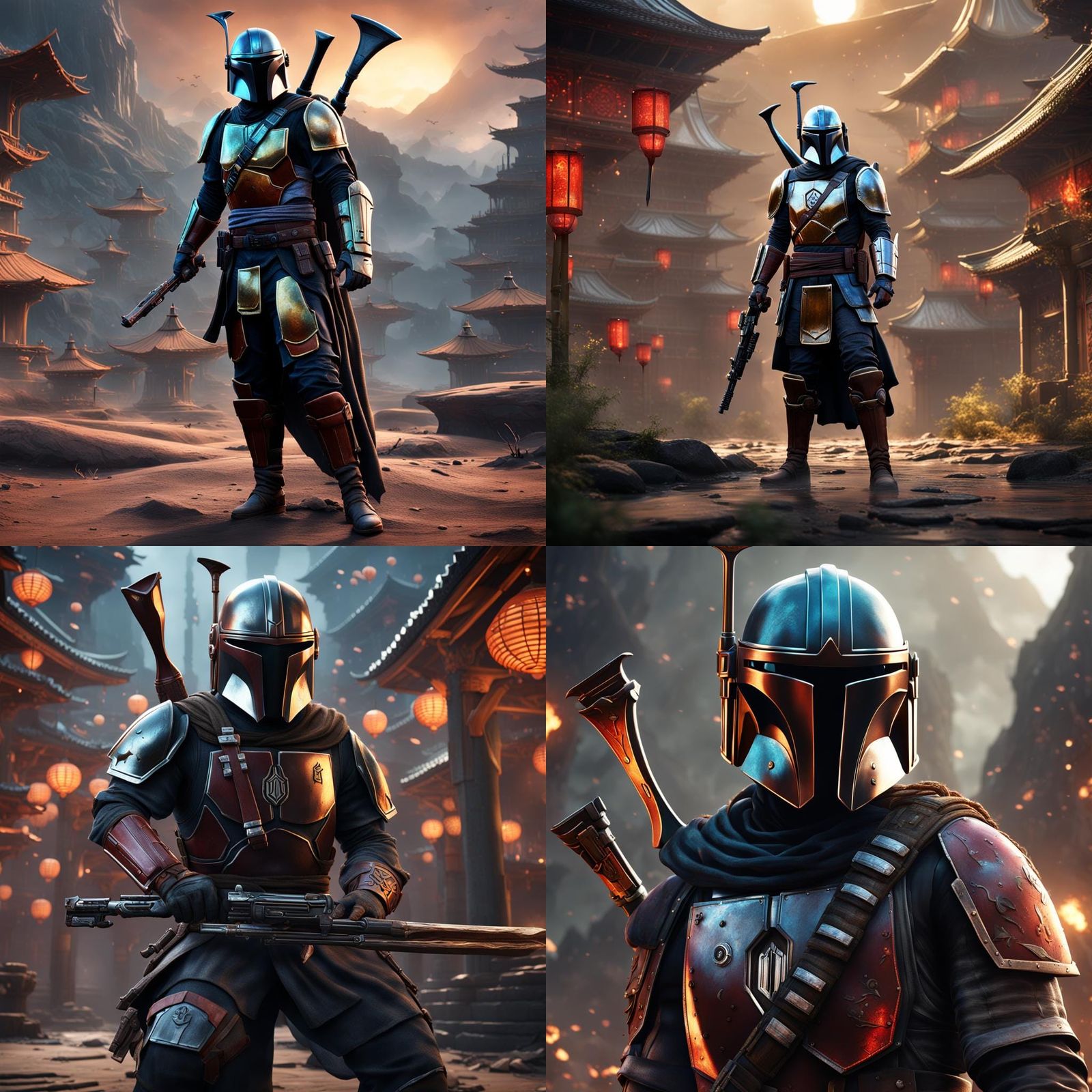 Ninja mandalorian