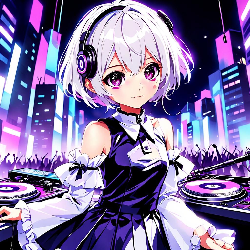 Anime dj - AI Generated Artwork - NightCafe Creator