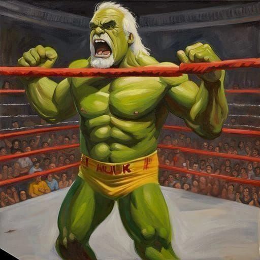 Incredible hulk discount hogan