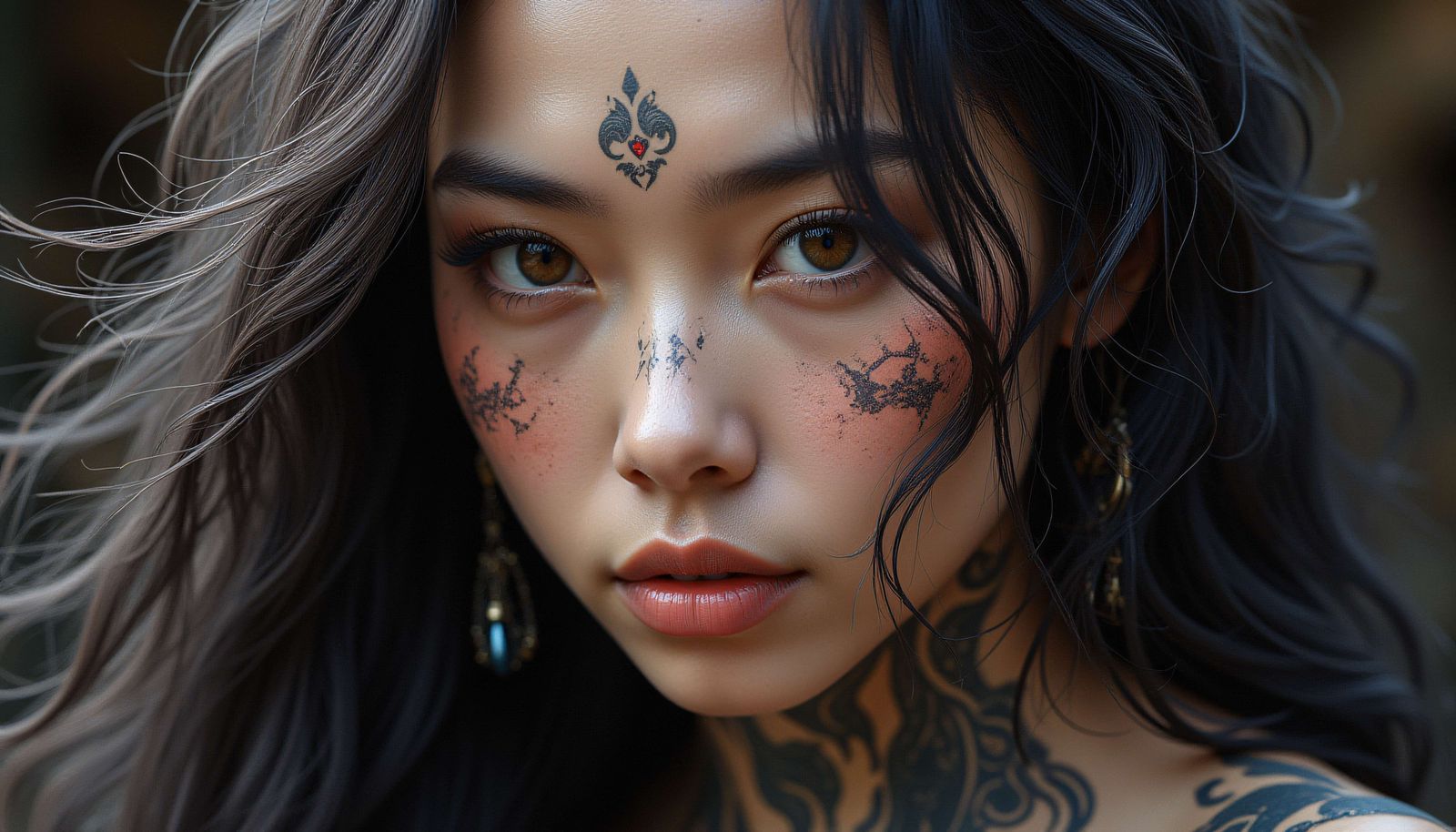 Filter Fluid, Oil, Portrait, Fantasy