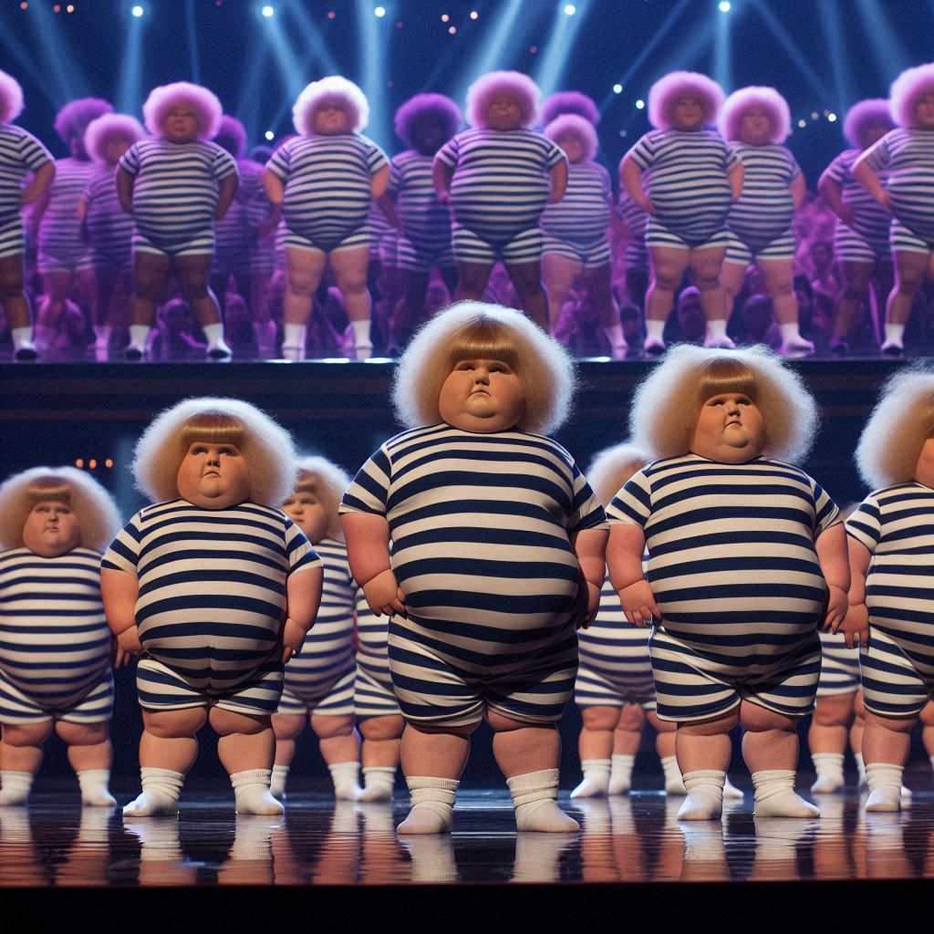 Scene from the Icelandic show, "Dansvinir"  or "Dance Friend...