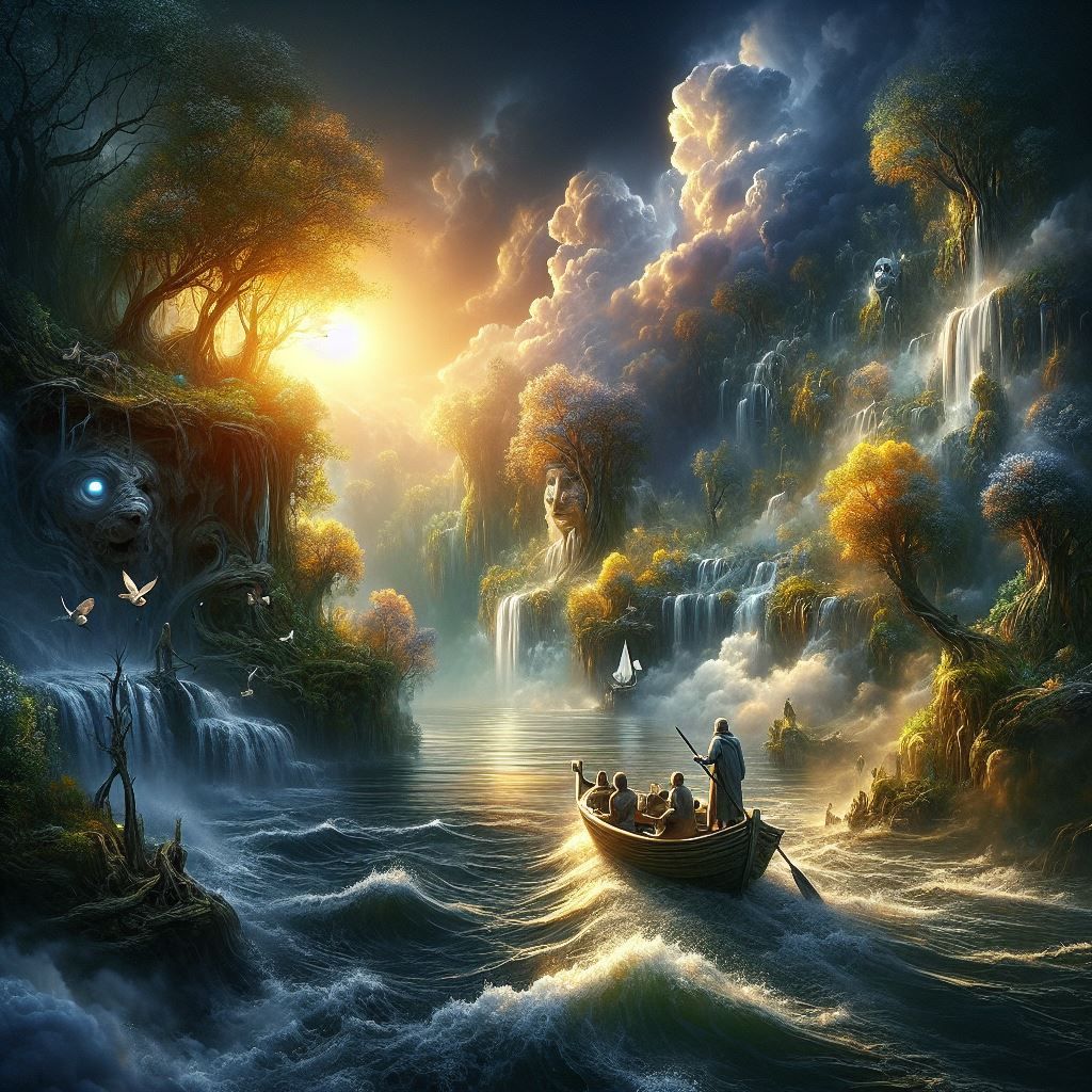 Poème de Paul Eluard  La rivière que j’ai sous la langue, L’...