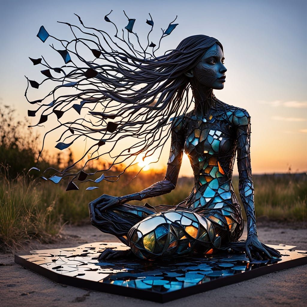  sculpture titled "Цеца's MUSIC"   by @blenta