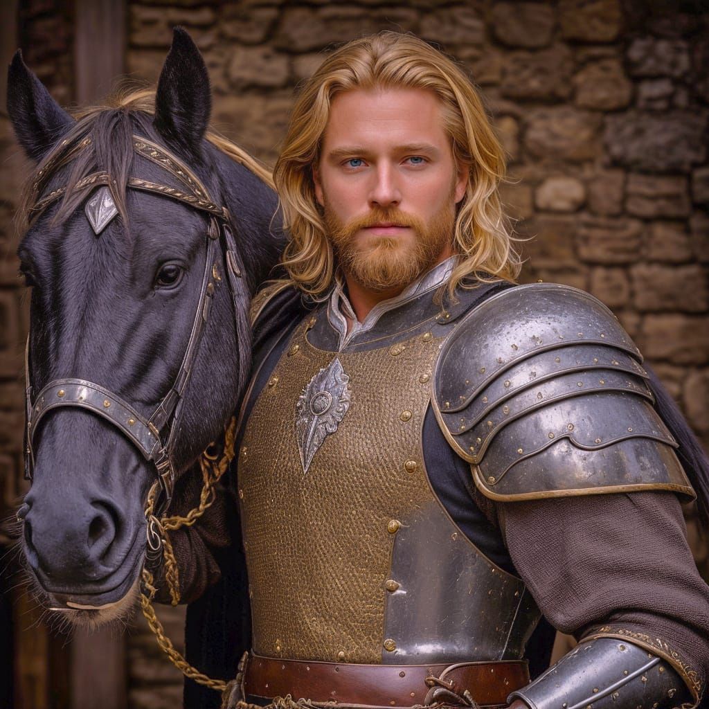 A Knight and His Noble Steed