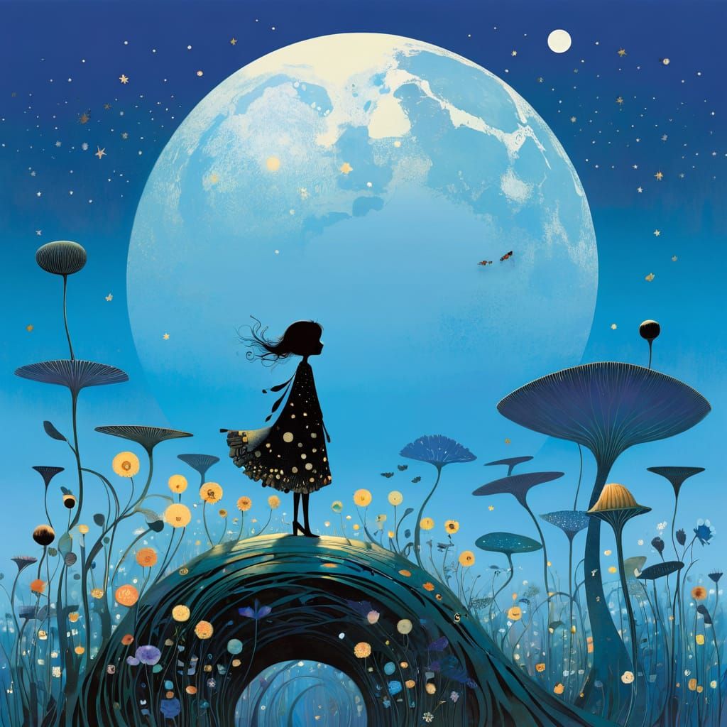 A dream of a distant galaxy