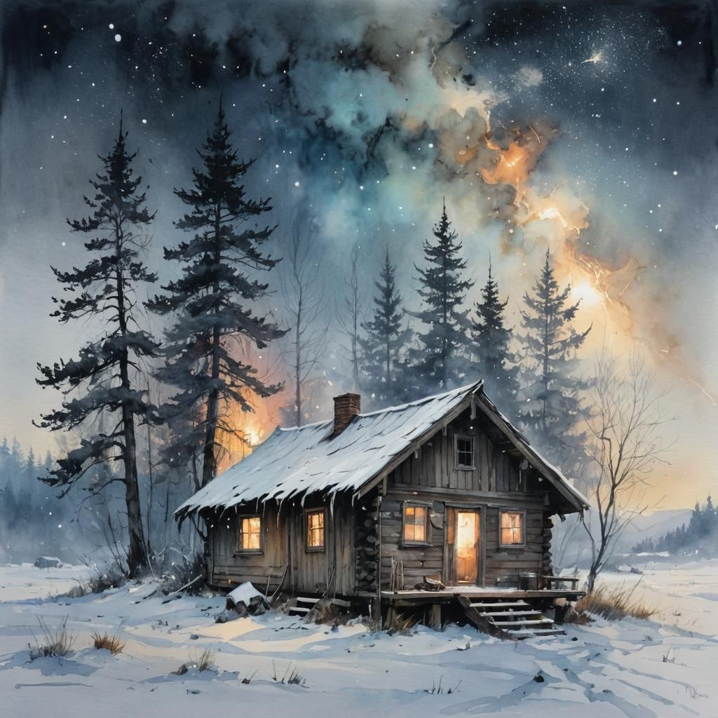 Winter's Night  by @Litnut17