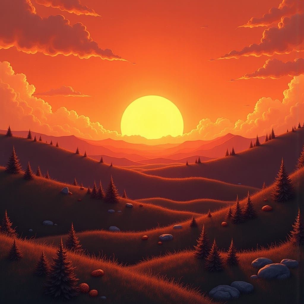 <lora:Lightstitch:1.0>Sunset