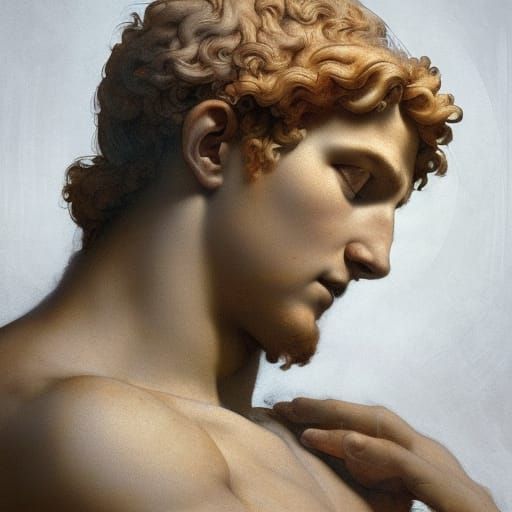 the David by Michelangelo Buonarroti