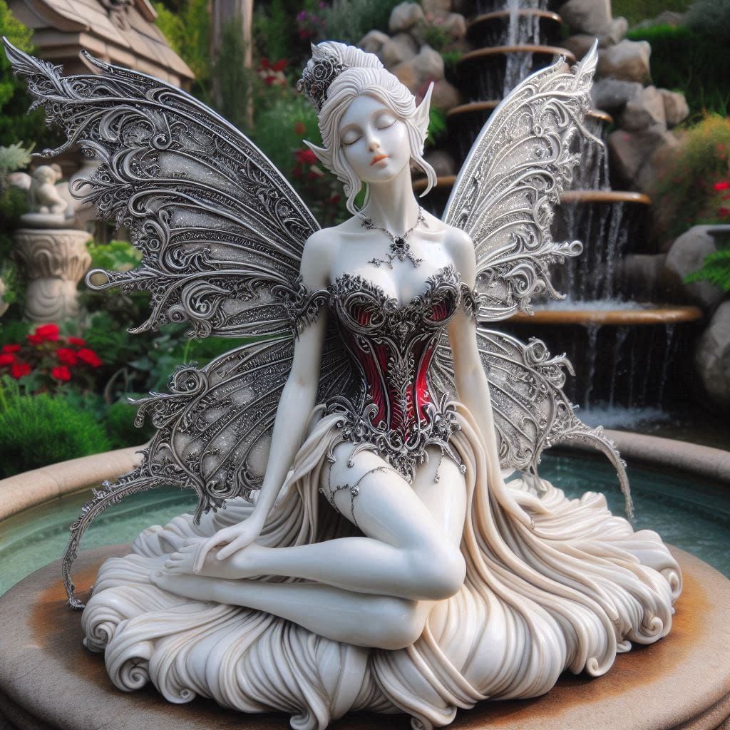 Garden Stone Fairy I
