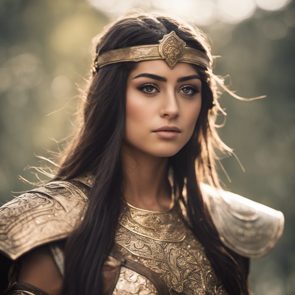 Jasmine Thompson as Persian Warrior - AI Generated Artwork - NightCafe ...