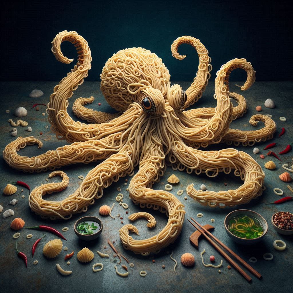 The Noodles Kraken (testing AIs)
