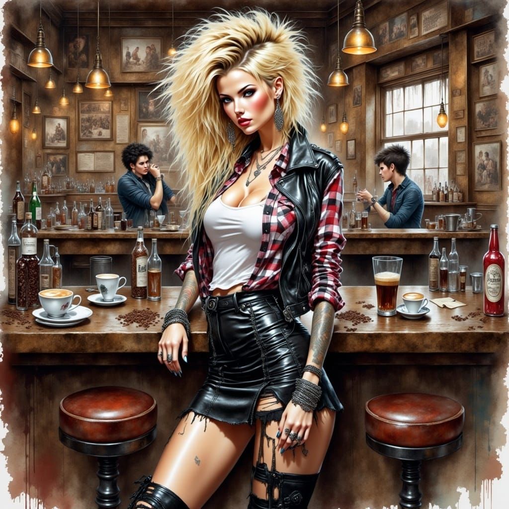 <lora:GrungepunkFlux:1.0>  