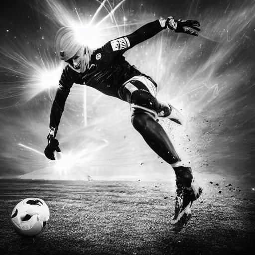 Sport photography of a [вид спорта и одежда], with a white b...