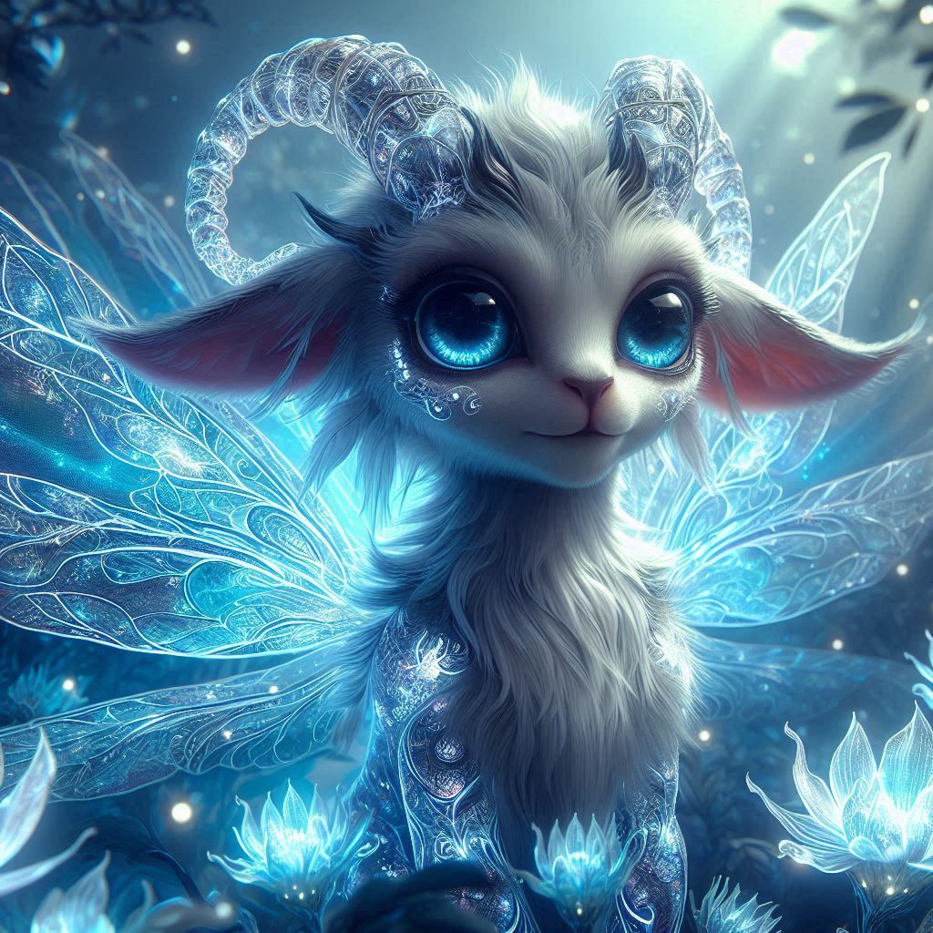 Fantastical fairy creature