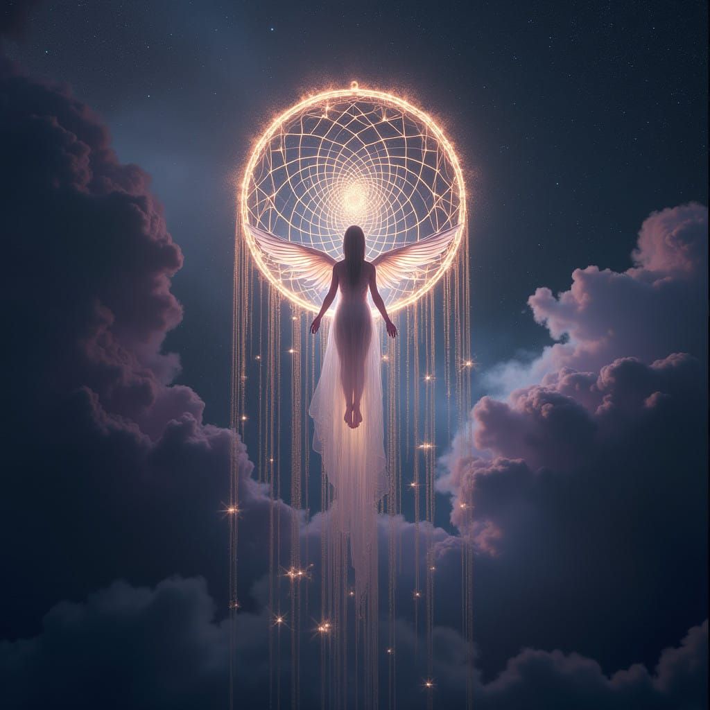 Whispers in a Celestial Dreamcatcher