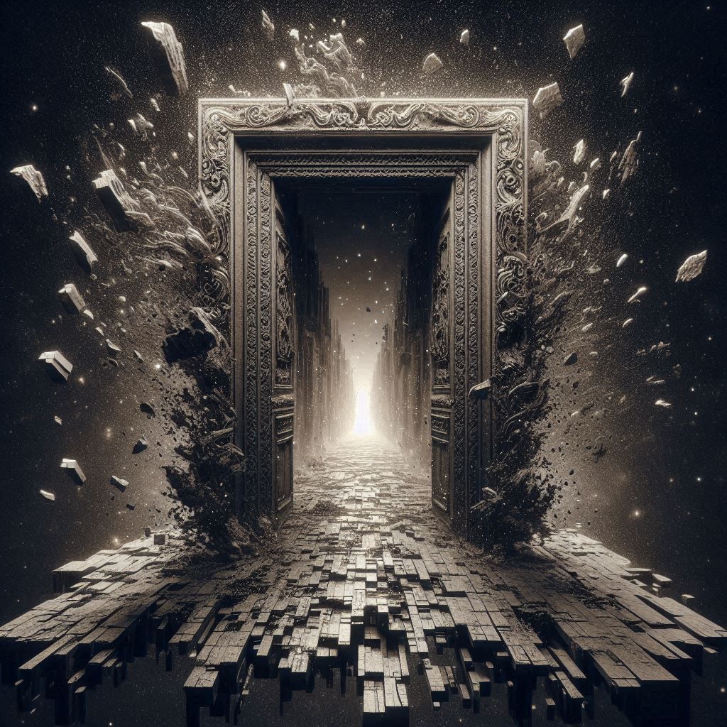 Door to Oblivion  by @Darken