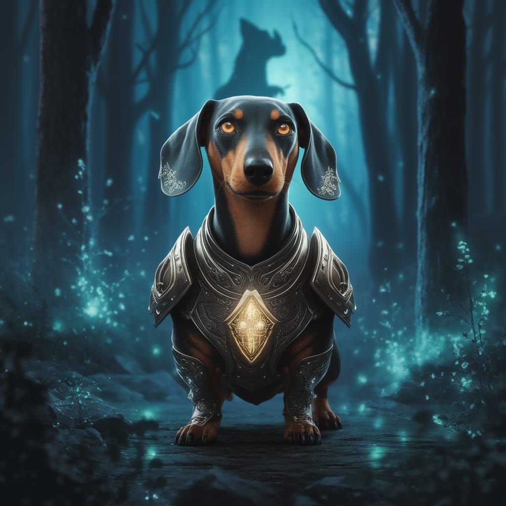 Dachshund Knight