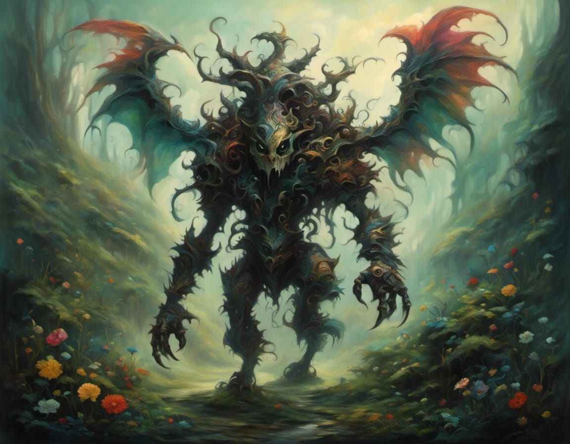  <lora:DarkSurreal:1.0>Cel-shaded