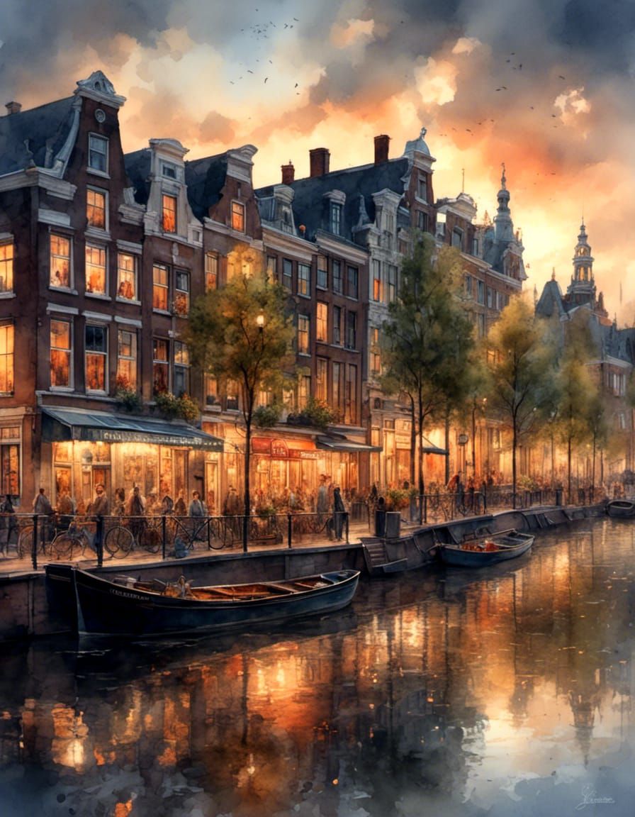 The most beautiful picture from Amsterdam