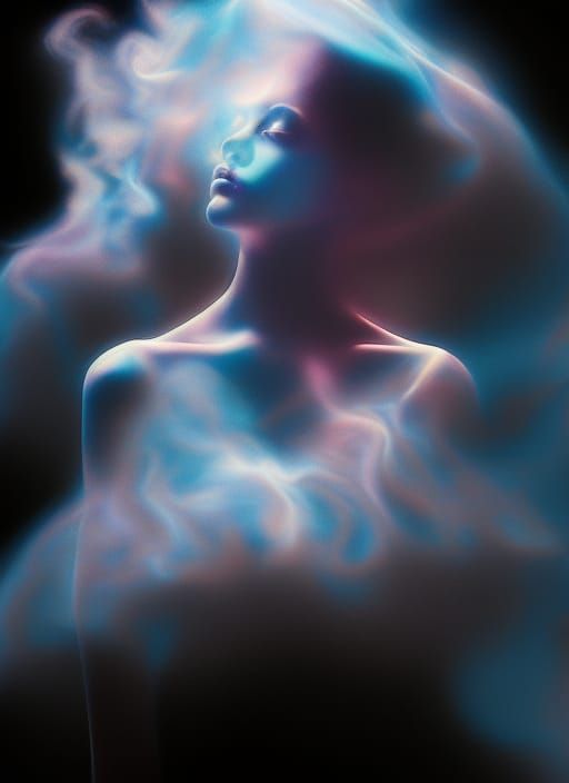 Women out of smoke - AI Generated Artwork - NightCafe Creator