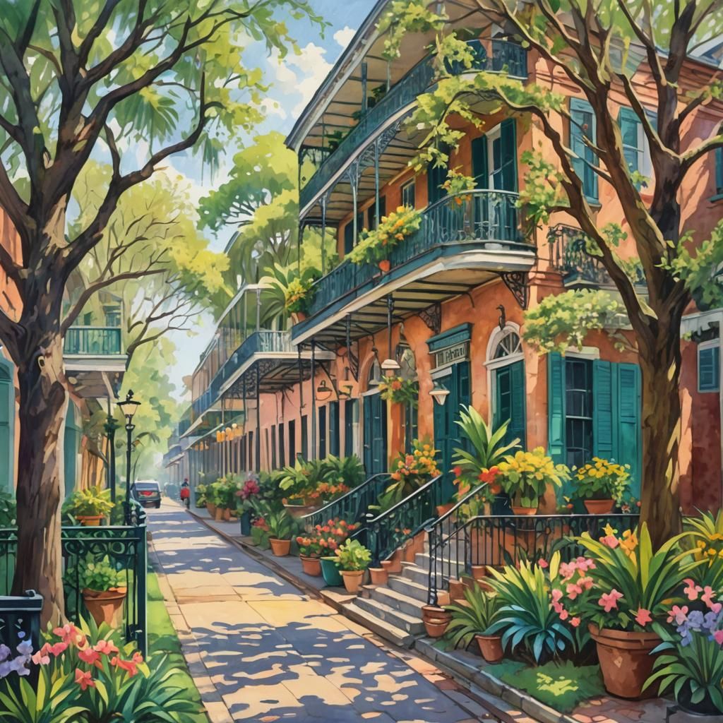 Springtime in New Orleans  by @Mr Mrs Meadows