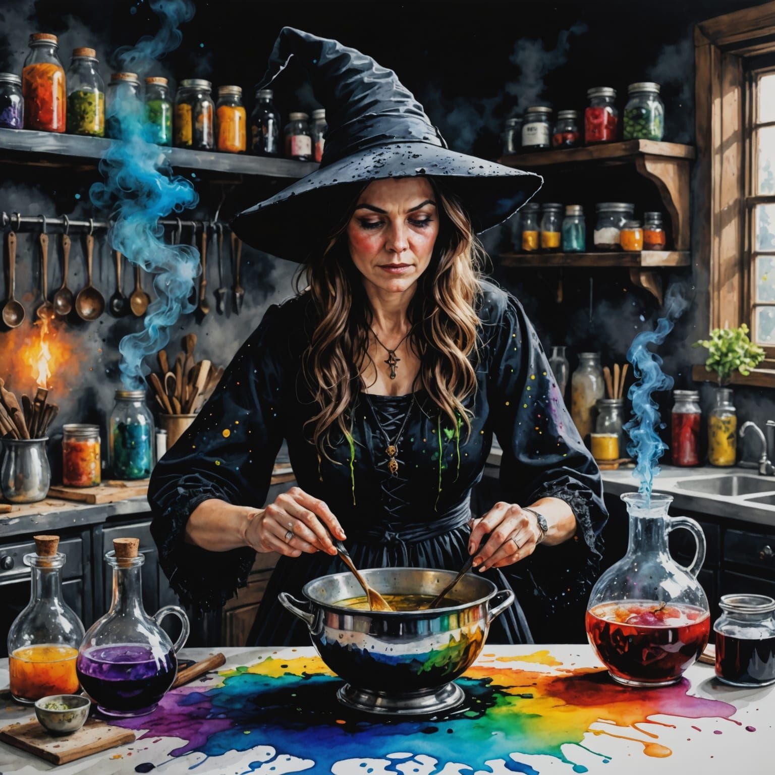 Potion Brewing   by @bookwrm0706