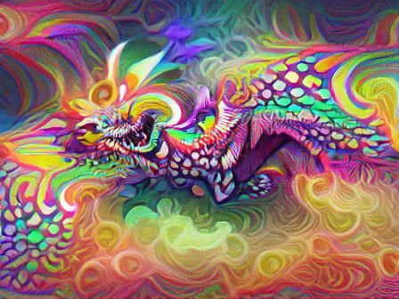 Psychedelic Dragon