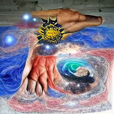 Creation of universe by cosmic energy
