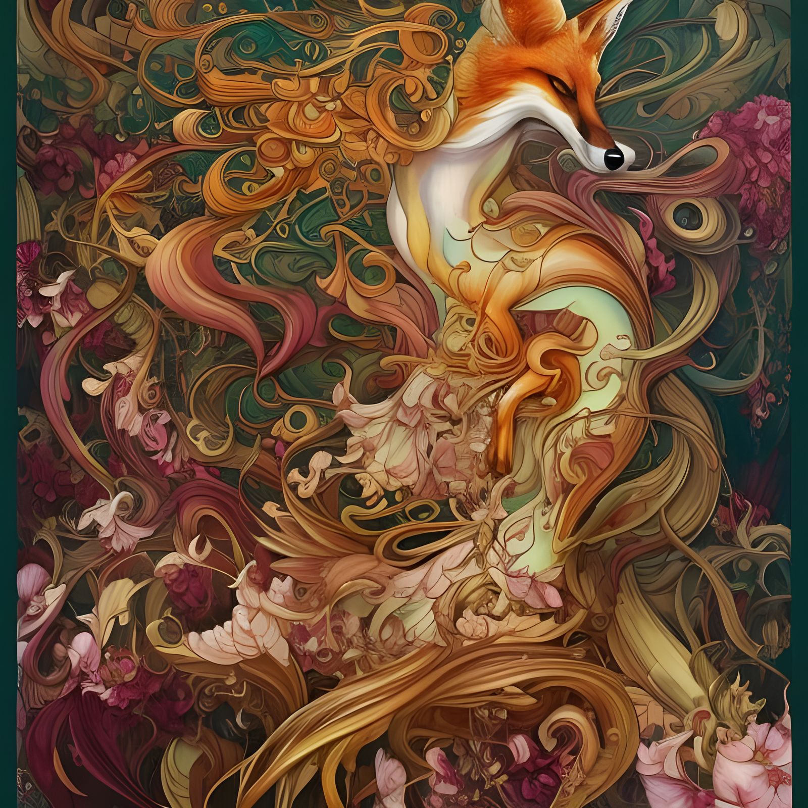 Foxgloves   by @VampireLibrarian