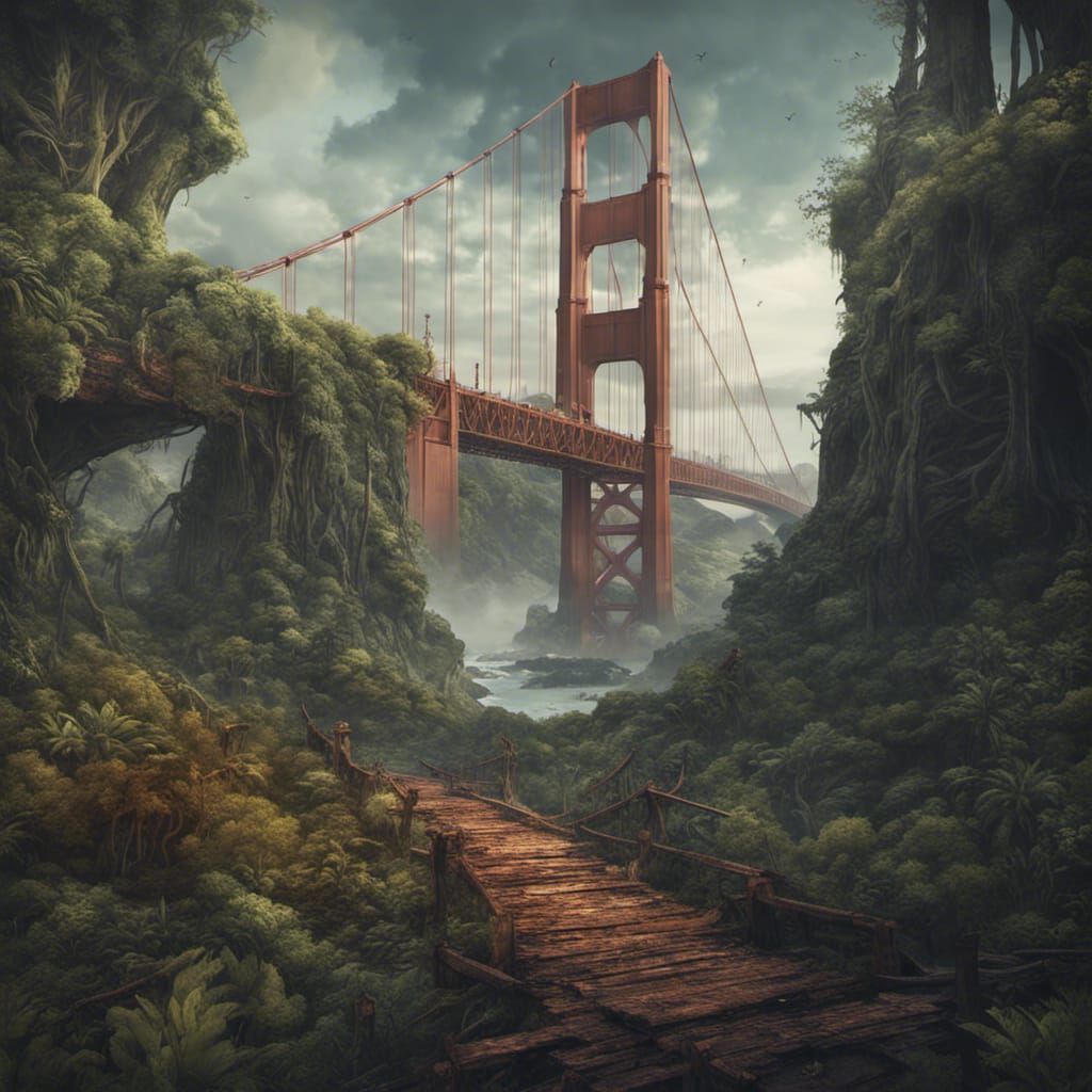 Golden Gate Bridge  by @BirdAteMyCars