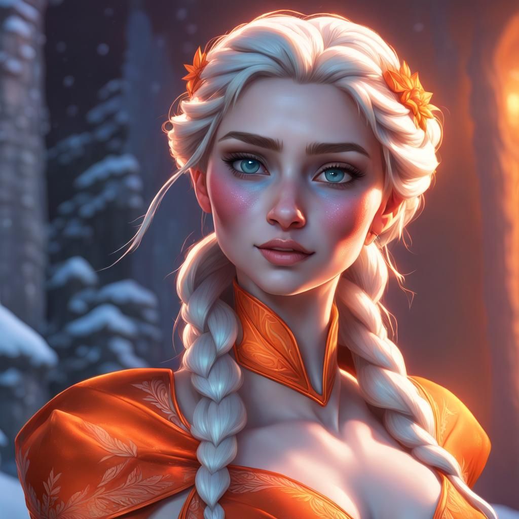 Elsa Frozen , thats how you like it? - AI Generated Artwork - NightCafe ...