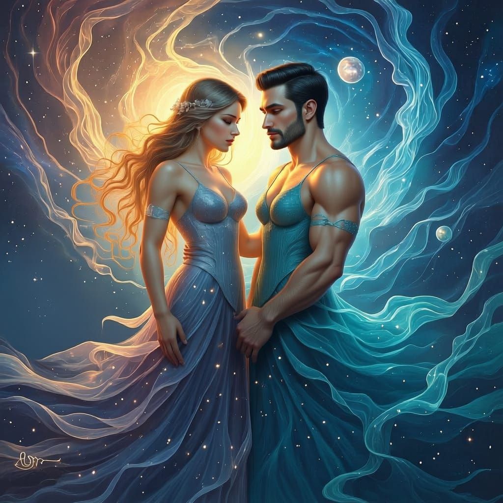 The twin flame cosmic connection of a Virgo and a Gemini. a true Twin flame love story.