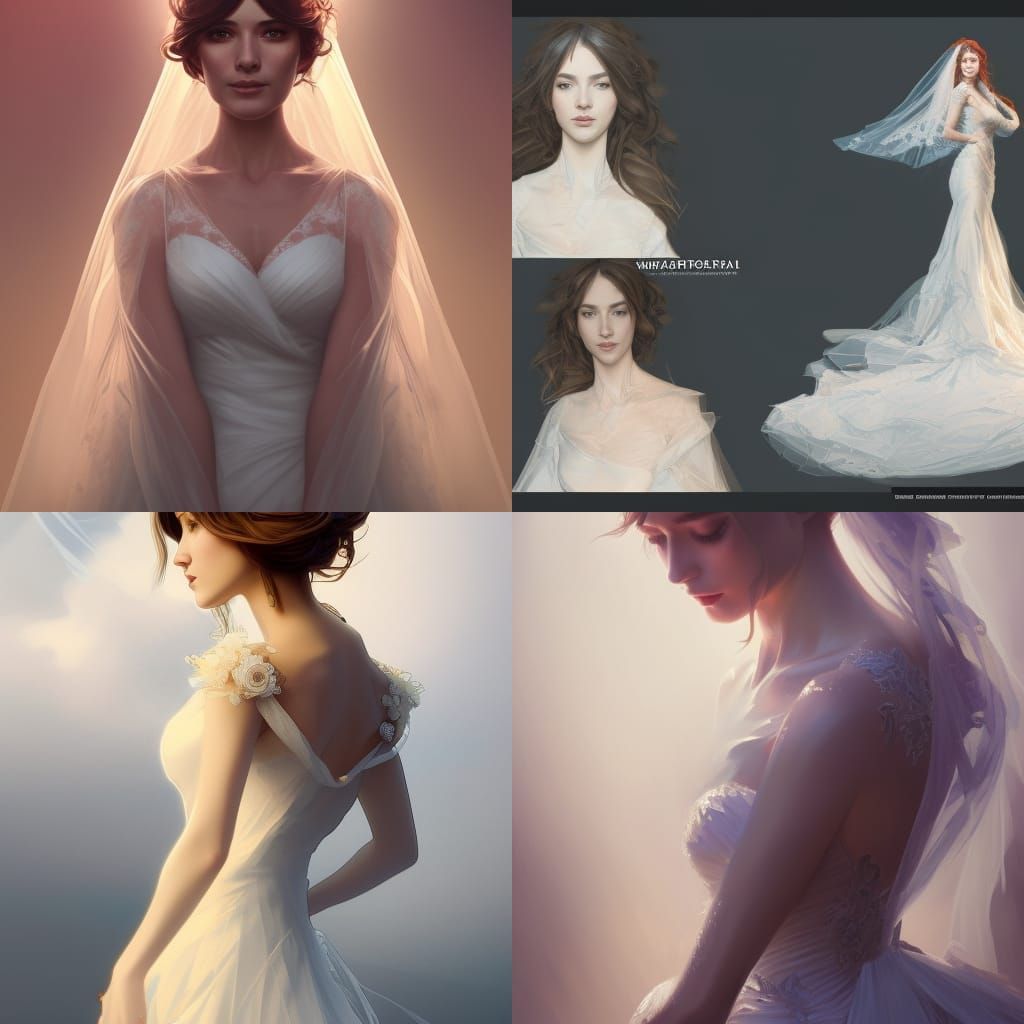 wedding gown