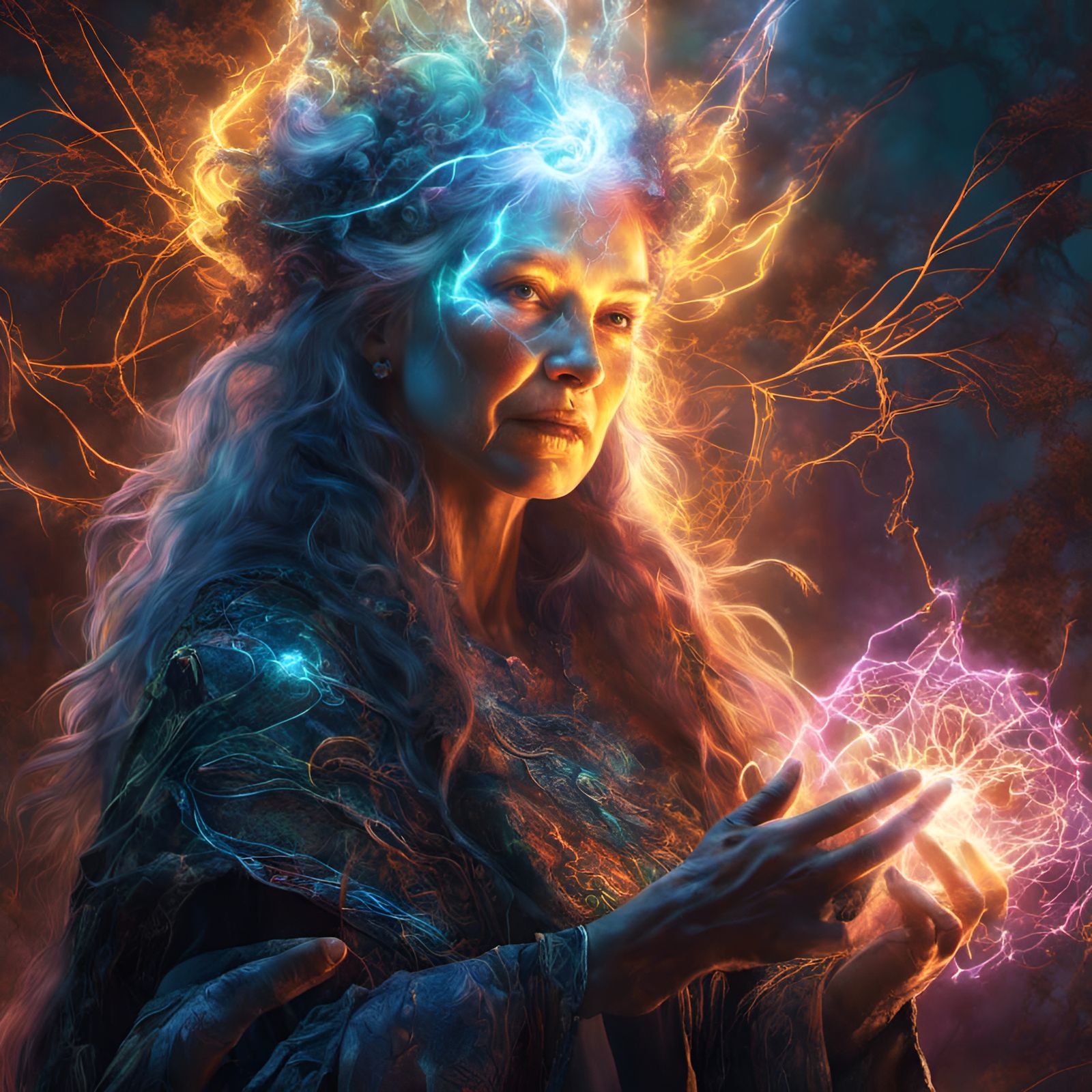 In this bayou, Mississippi magic protects my kin, dear punks.  You best be scarce.”  by @Gnuhenge