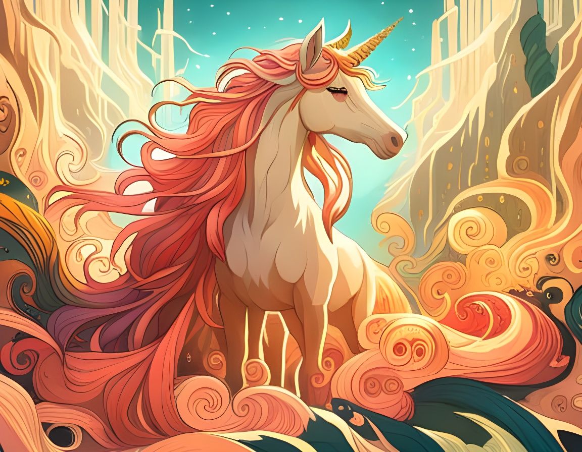 Unicorn   by @Plommo