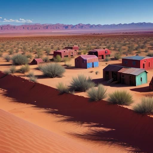 Desert ghost town NC Hyperreal
Adds detail, vivid colors and...