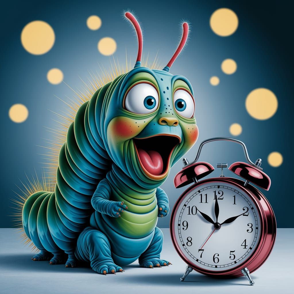 Excited Caterpillar