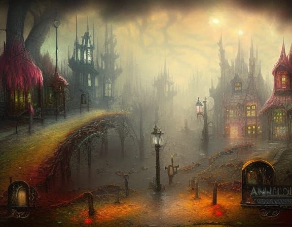 Eerie place