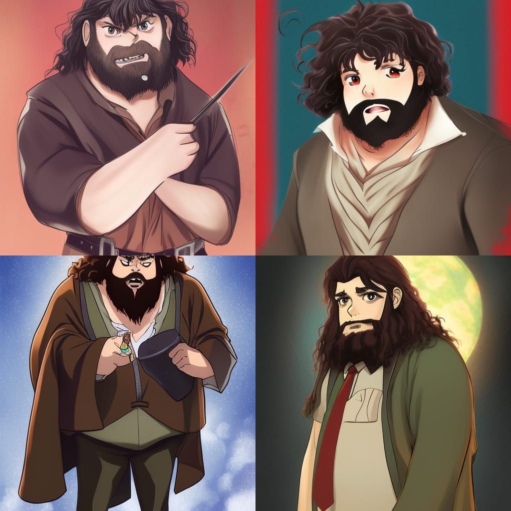 Rubeus Hagrid Ai Generated Artwork Nightcafe Creator 8470