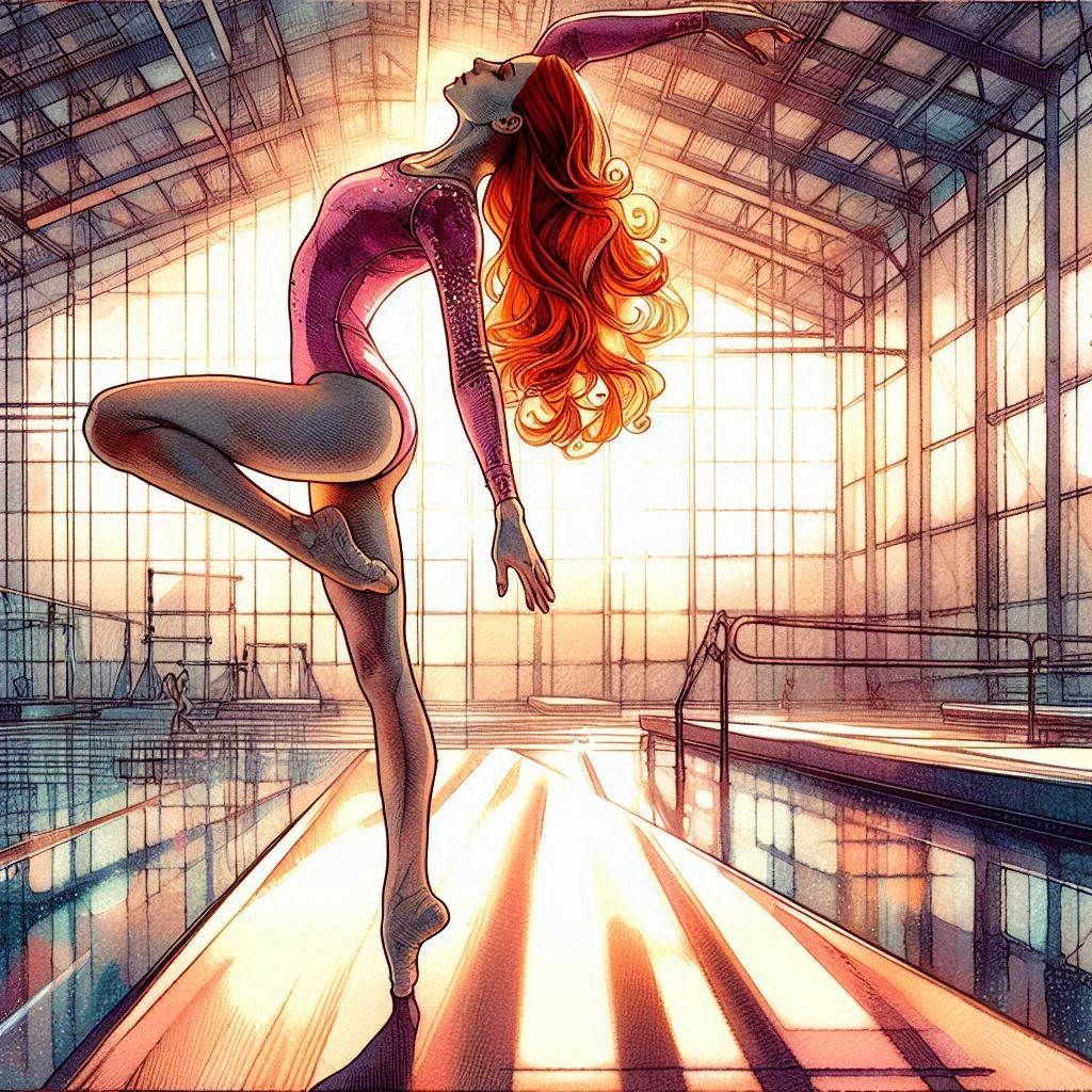 Beautiful Gymnast 4b