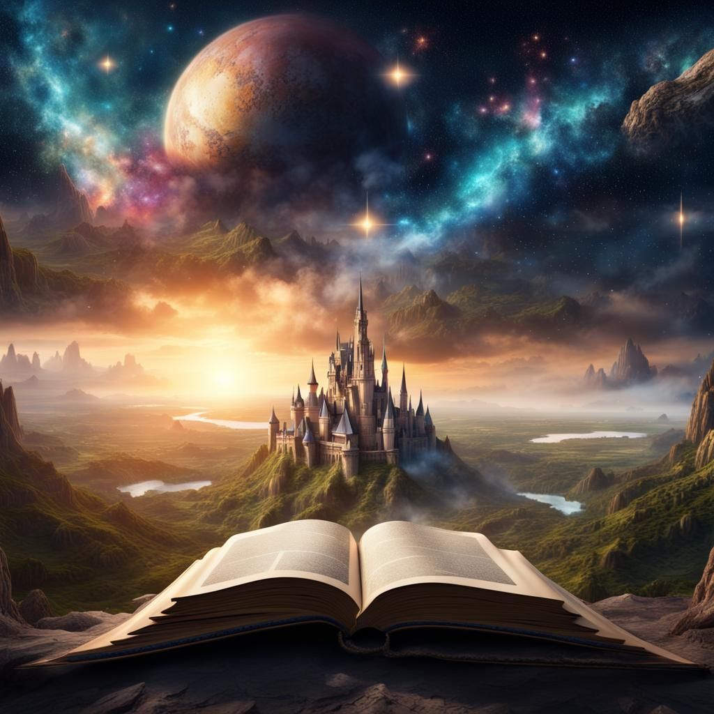The Magical World of Books  by @Claire Song 