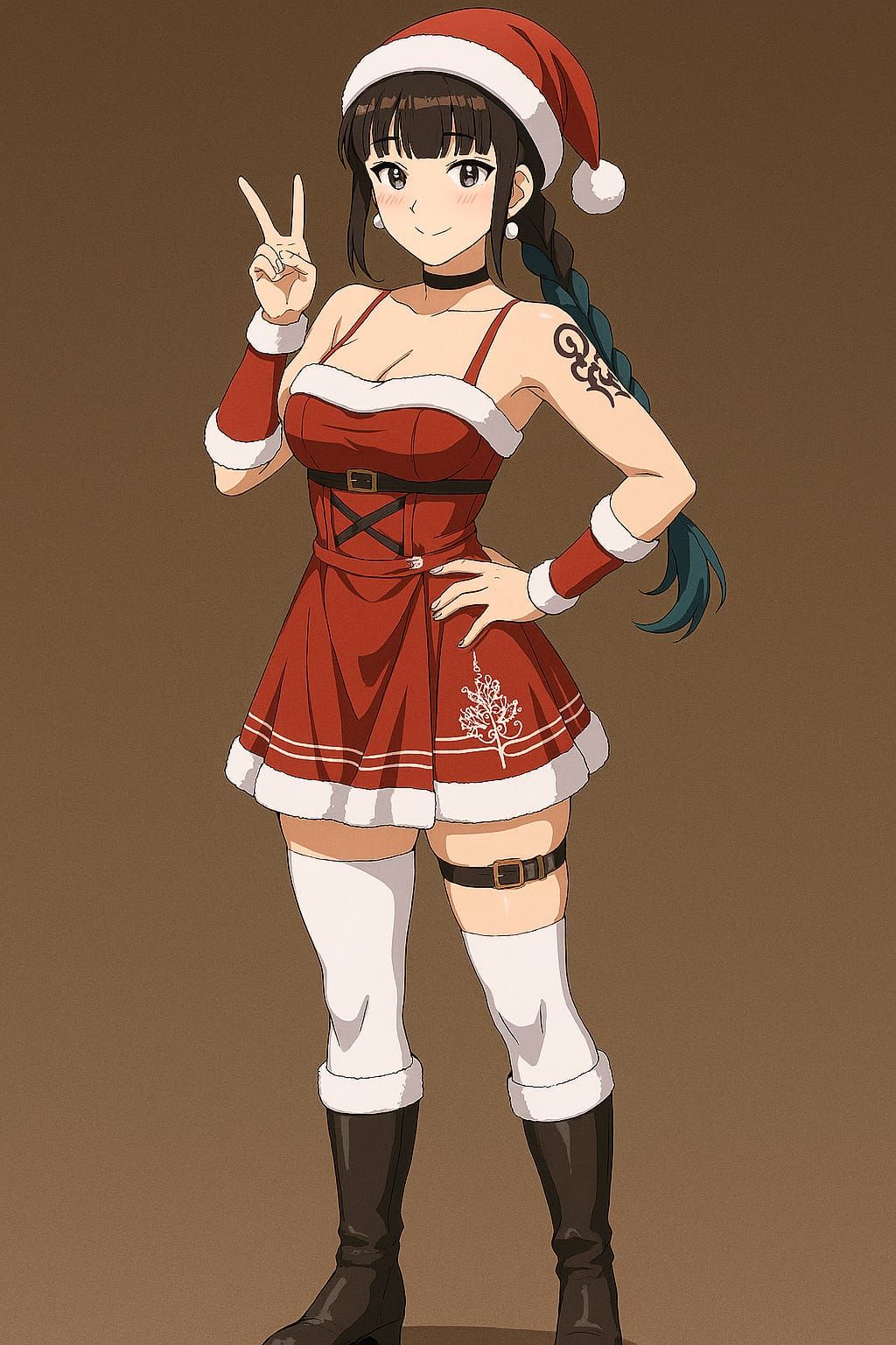 Rika's Christmas Outfit 🎄👗