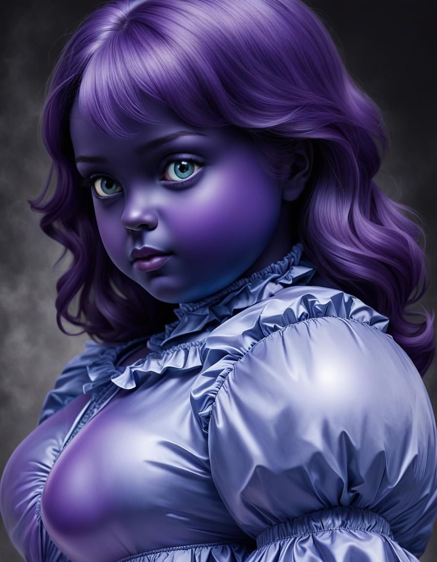 Violet, you're turning violet!  by @HisBride
