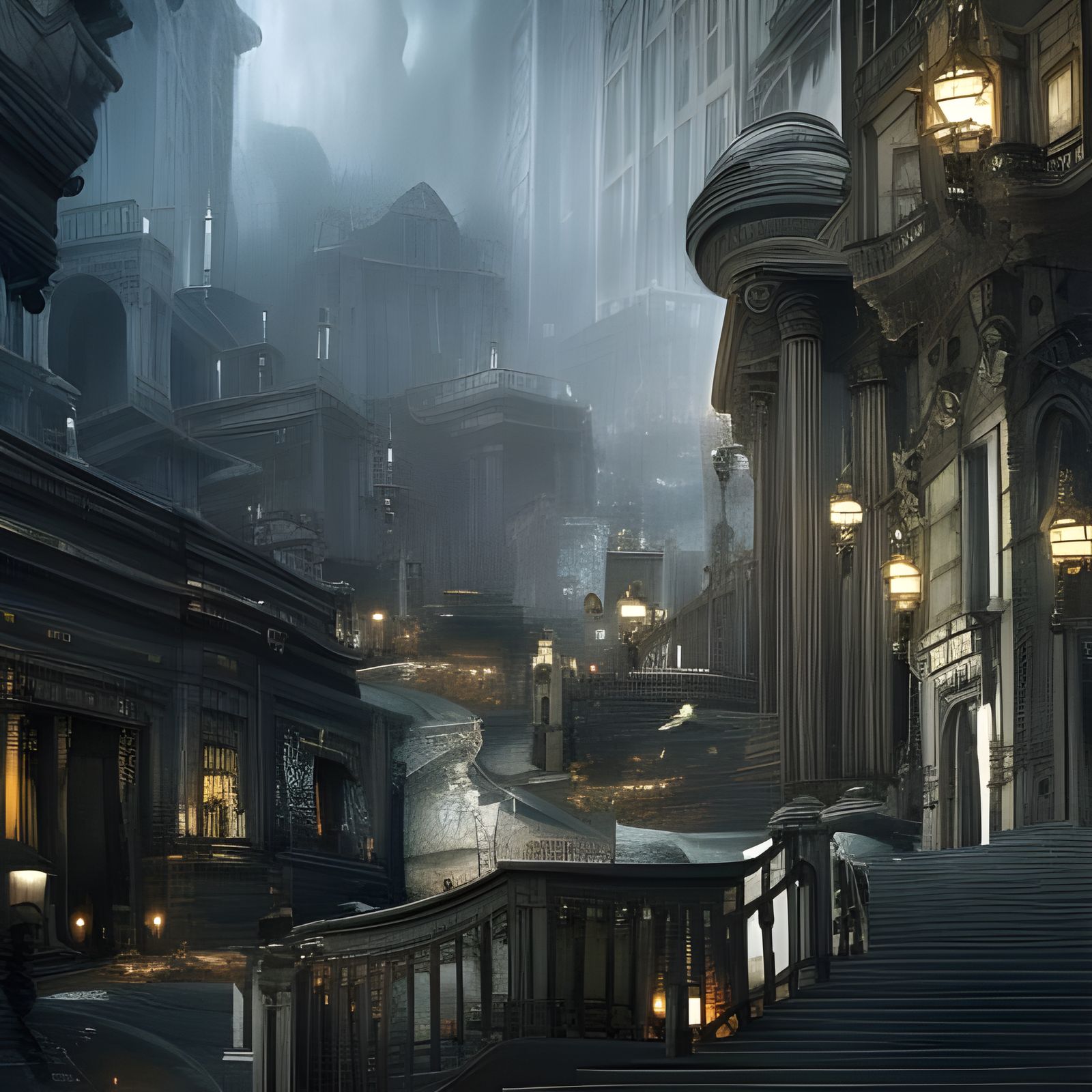 City of sins - AI Generated Artwork - NightCafe Creator