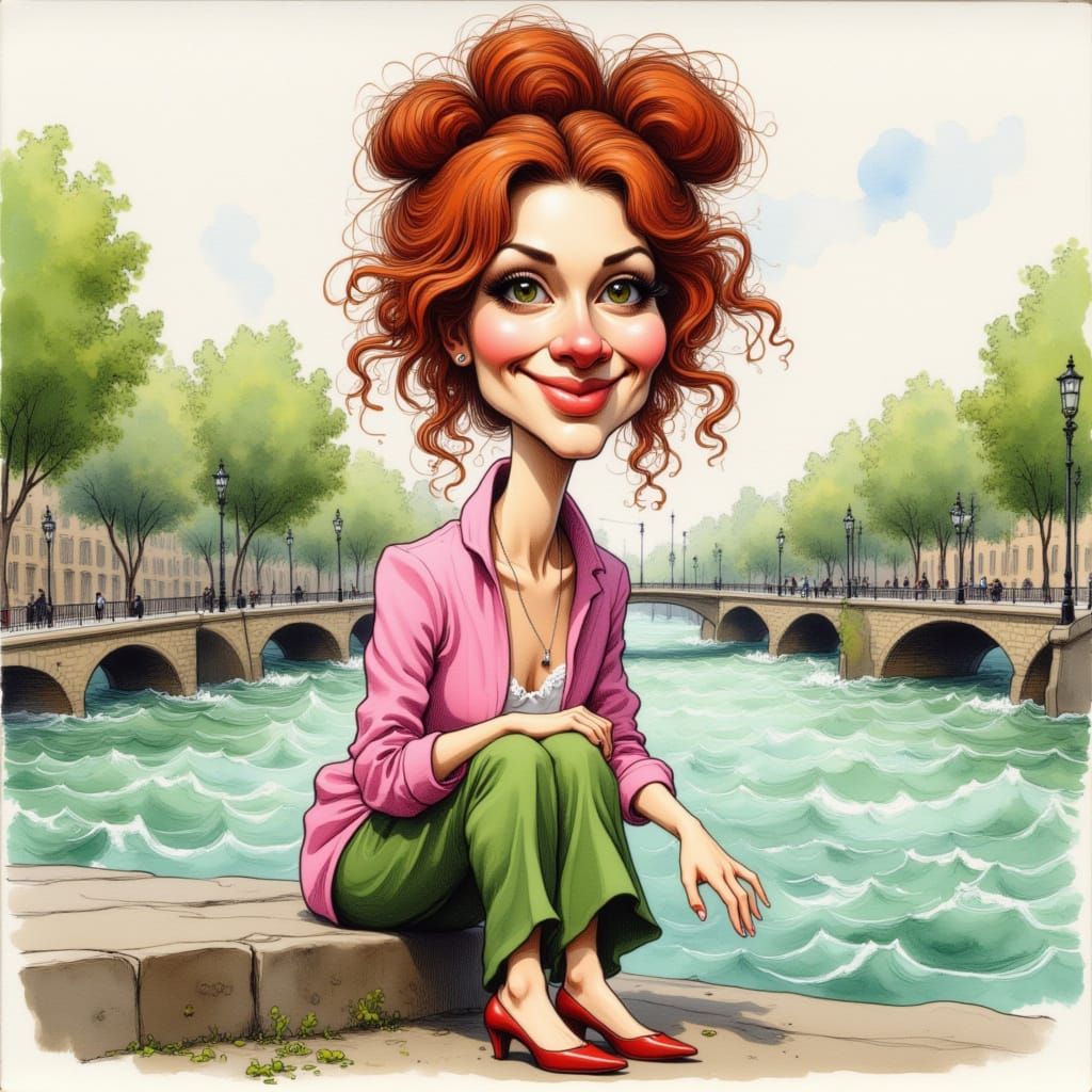 <lora:ArtCaricature:1.0>