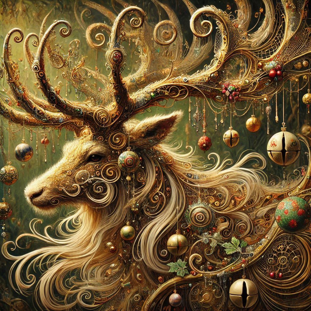 Solstice Nostalgia Reindeer....